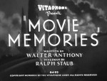 Movie Memories (1934) afişi