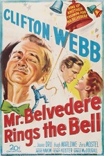 Mr. Belvedere Rings The Bell (1951) afişi
