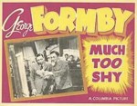 Much Too Shy (1942) afişi