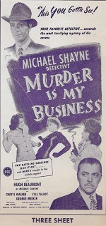 Murder ıs My Business (1946) afişi