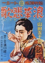 Naniwa Elegy (1936) afişi