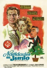 Navidades En Junio (1960) afişi
