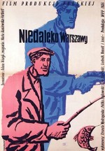Niedaleko Warszawy (1954) afişi