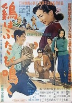 Niwatori Wa Futatabi Naku (1954) afişi