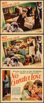 No Greater Love (1932) afişi