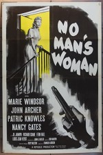 No Man's Woman (1955) afişi