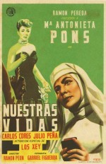 Nuestras Vidas (1950) afişi