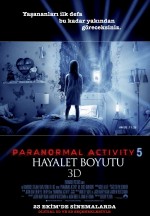 Paranormal Activity 5: Hayalet Boyutu (2015) afişi Paranormal Activity 5: Hayalet Boyutu (2015) afişi