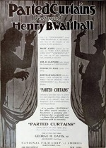 Parted Curtains (1920) afişi