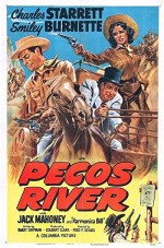 Pecos River (1951) afişi