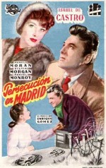 Persecución En Madrid (1952) afişi