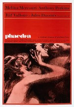 Phaedra (1962) afişi