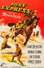 Pony Express (1953) afişi