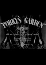Porky's Garden (1937) afişi