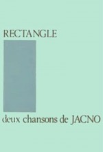 Rectangle - Deux chansons de Jacno (1980) afişi