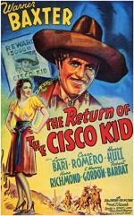 Return Of The Cisco Kid (1939) afişi
