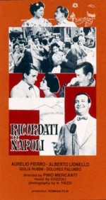 Ricordati Di Napoli (1958) afişi