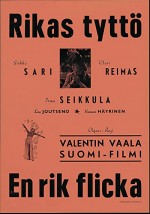 Rikas Tyttö (1939) afişi