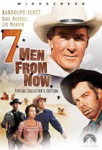 Seven Men From Now (1956) afişi