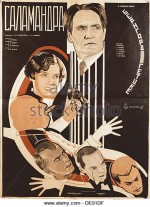 Salamandra (1928) afişi
