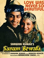 Sanam Bewafa (1991) afişi