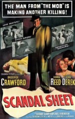 Scandal Sheet (1952) afişi