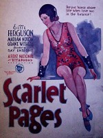Scarlet Pages (1930) afişi