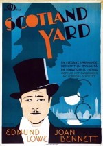 Scotland Yard(!) (1930) afişi
