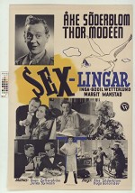 Sexlingar (1942) afişi