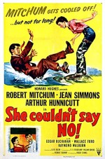 She Couldn't Say No (1953) afişi