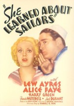 She Learned About Sailors (1934) afişi