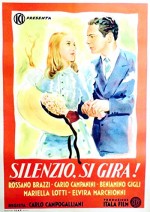 Silenzio, Si Gira! (1943) afişi