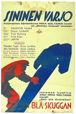 Sininen Varjo (1933) afişi
