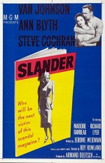 Slander (1957) afişi