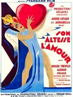 Son Altesse L'amour (1931) afişi