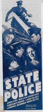 State Police (1938) afişi
