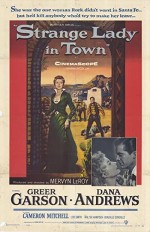 Strange Lady In Town (1955) afişi