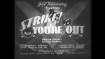 Strike! You're Out! (1936) afişi