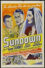 Sundown (1941) afişi