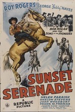 Sunset Serenade (1942) afişi