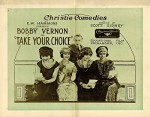 Take Your Choice (1923) afişi