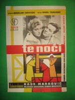 Te noci (1958) afişi