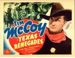 Texas Renegades (1940) afişi