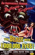 The Beast With A Million Eyes (1955) afişi
