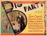 The Big Party (1930) afişi