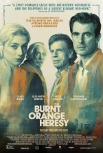 The Burnt Orange Heresy (2019) afişi