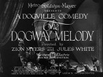 The Dogway Melody (1930) afişi