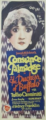 The Duchess Of Buffalo (1926) afişi