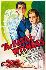 The Fatal Witness (1945) afişi