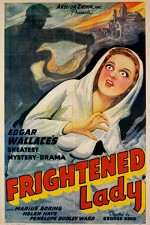 The Frightened Lady (1940) afişi